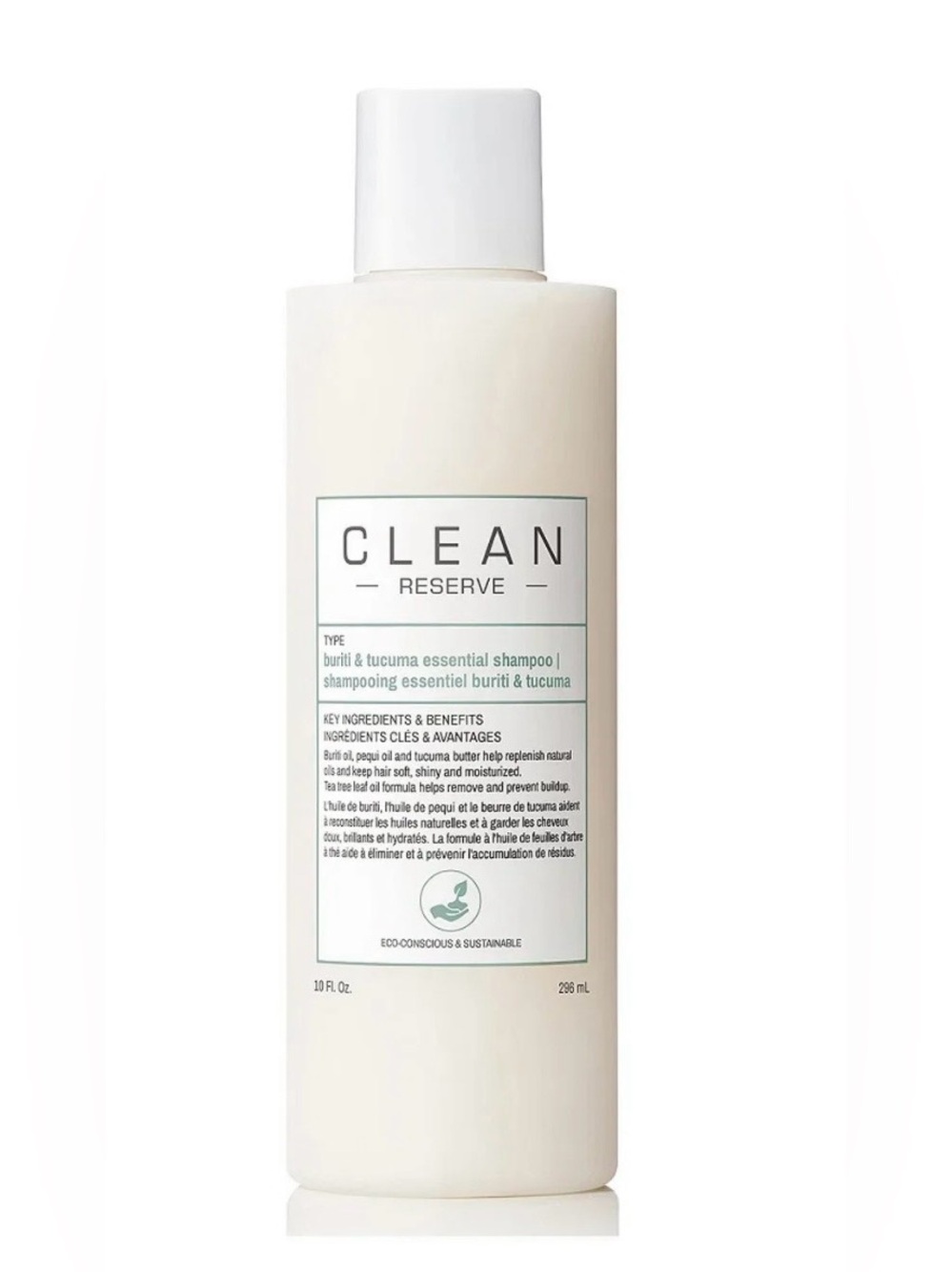 Clean Reserve Buriti & Tucuma Moisturizing
Hair Shampoo & Conditioner 296 ml - Picture 4 of 7